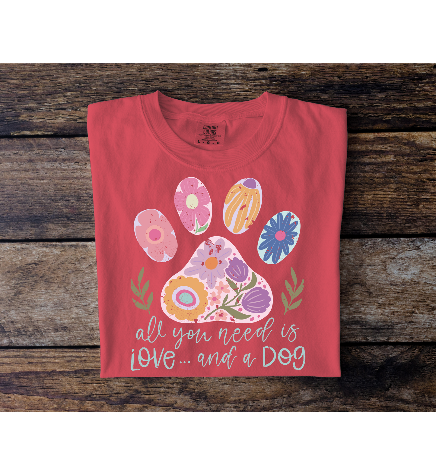 Love And A Dog Tee