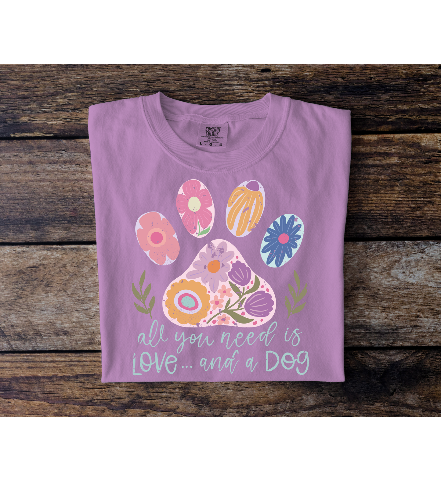 Love And A Dog Tee