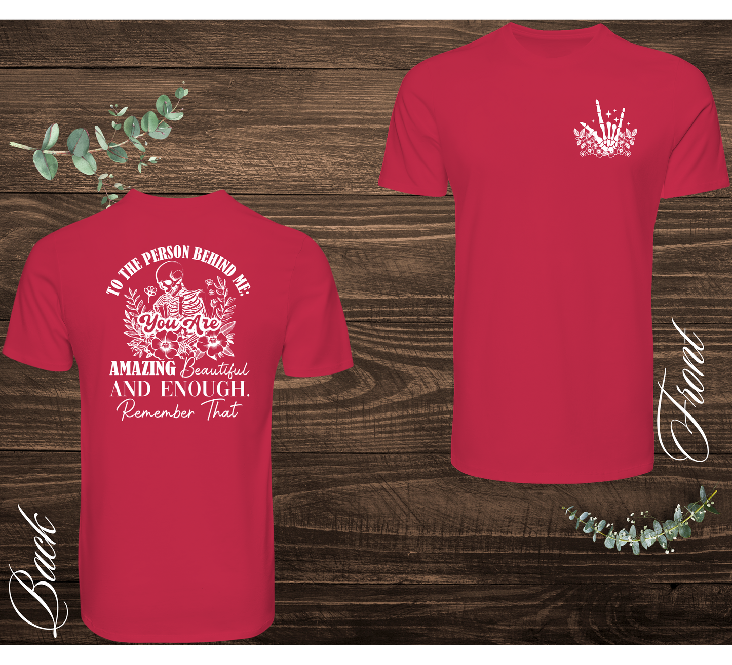 Person Behind Me Skeleton Tee