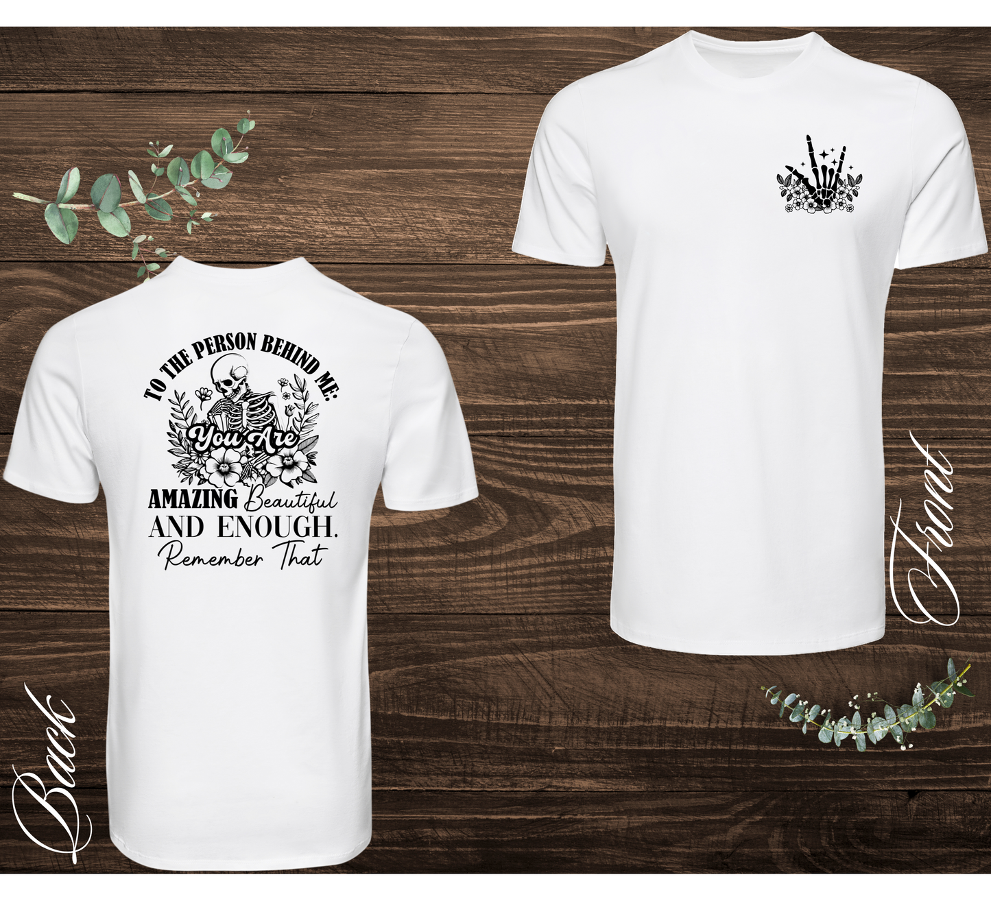 Person Behind Me Skeleton Tee