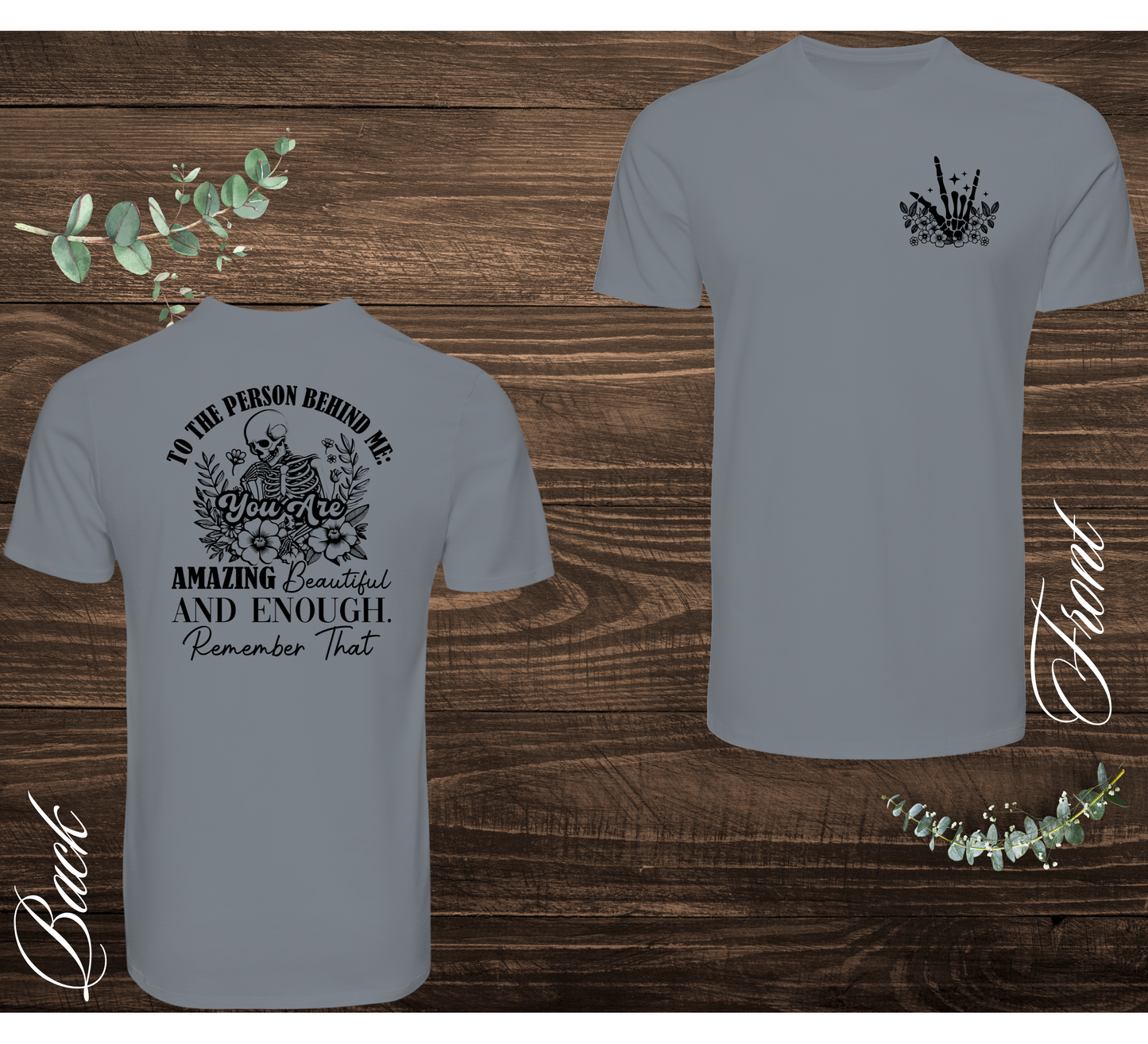 Person Behind Me Skeleton Tee