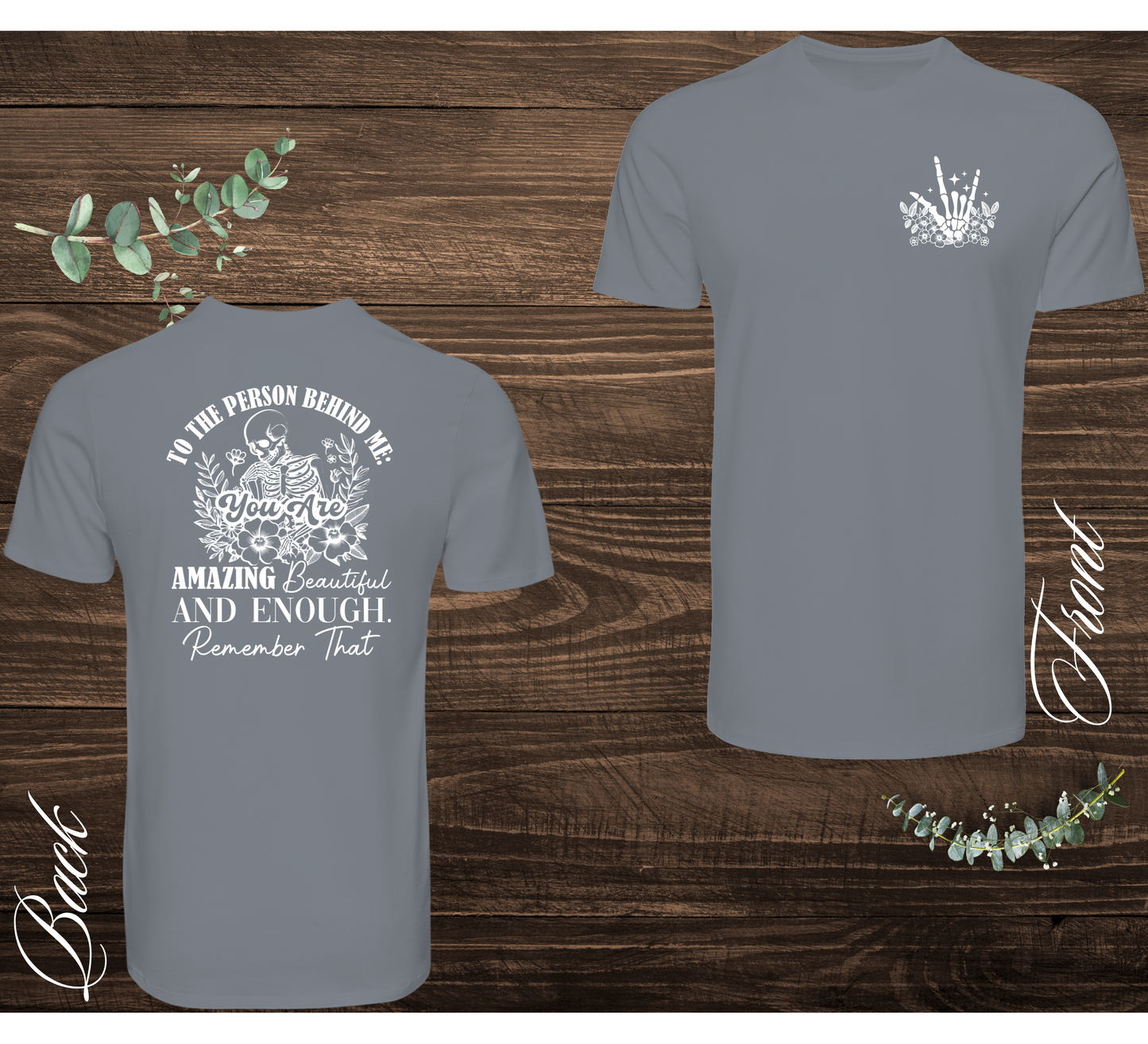 Person Behind Me Skeleton Tee