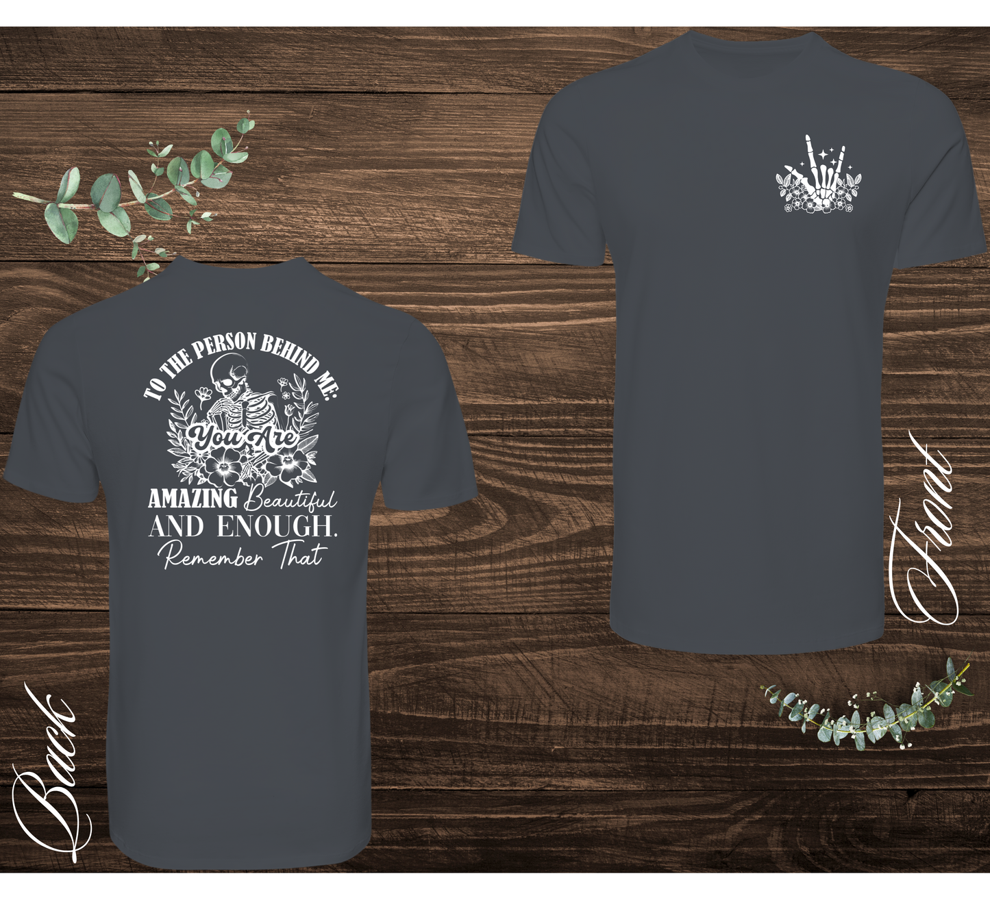 Person Behind Me Skeleton Tee