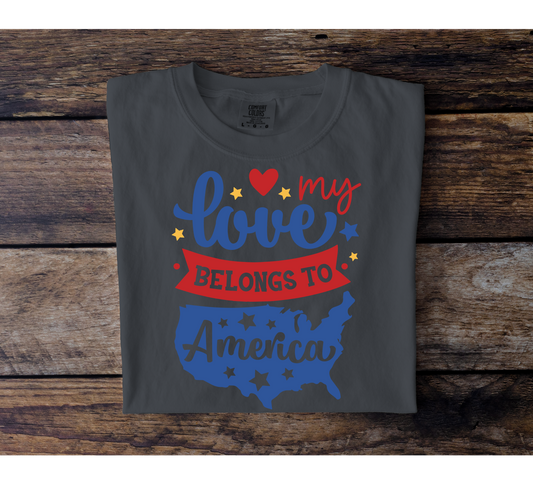 My Love Belongs To America