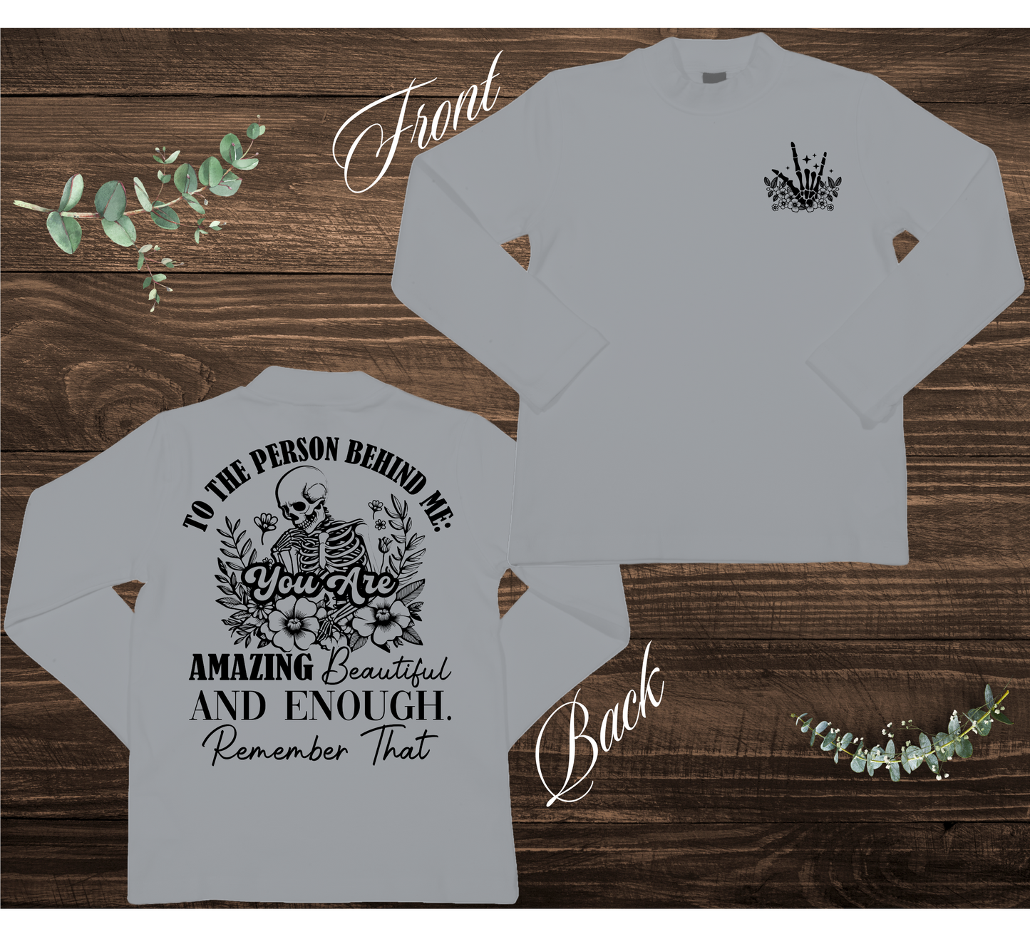 Person Behind Me Skeleton Sweatshirt