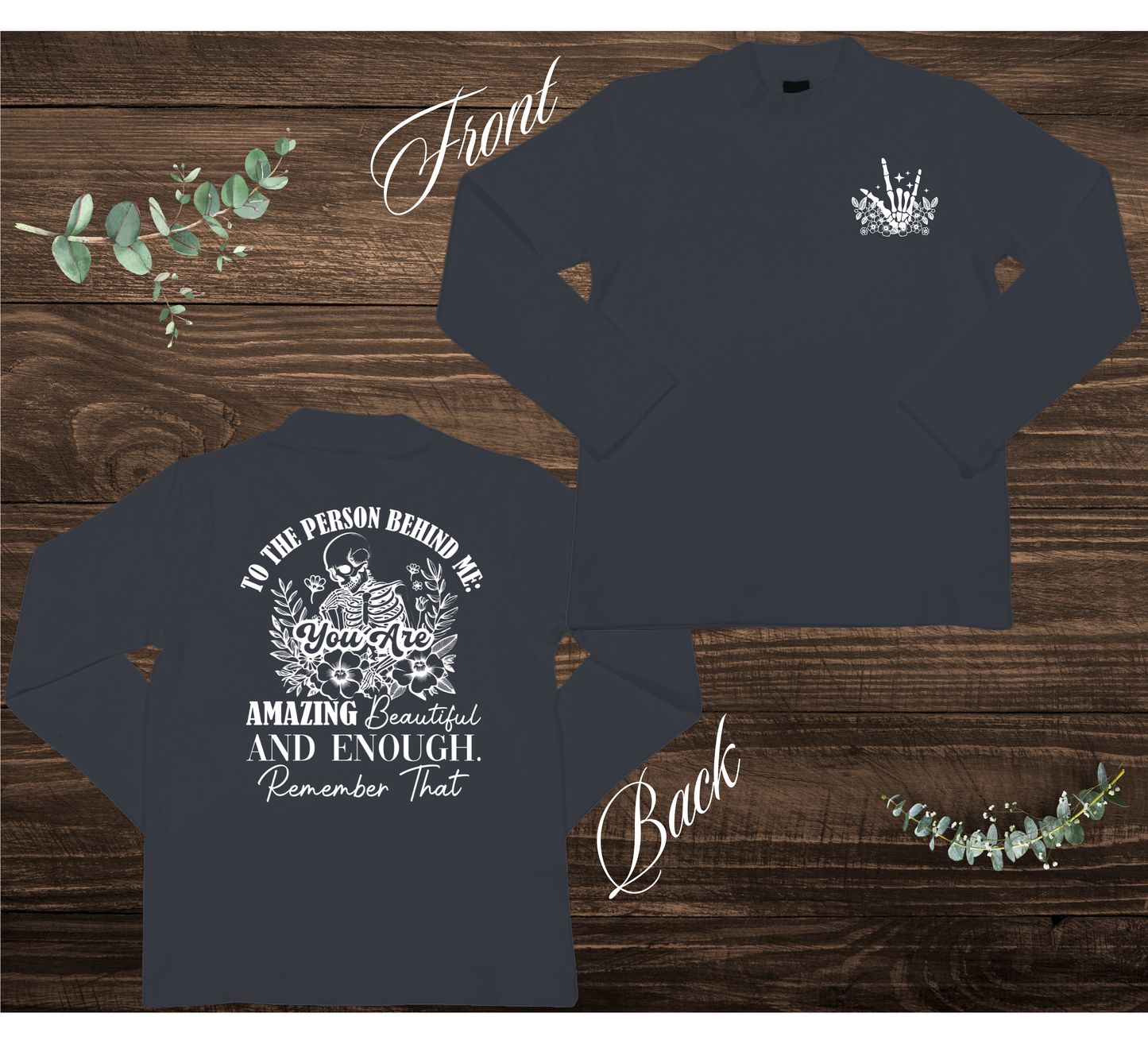 Person Behind Me Skeleton Sweatshirt