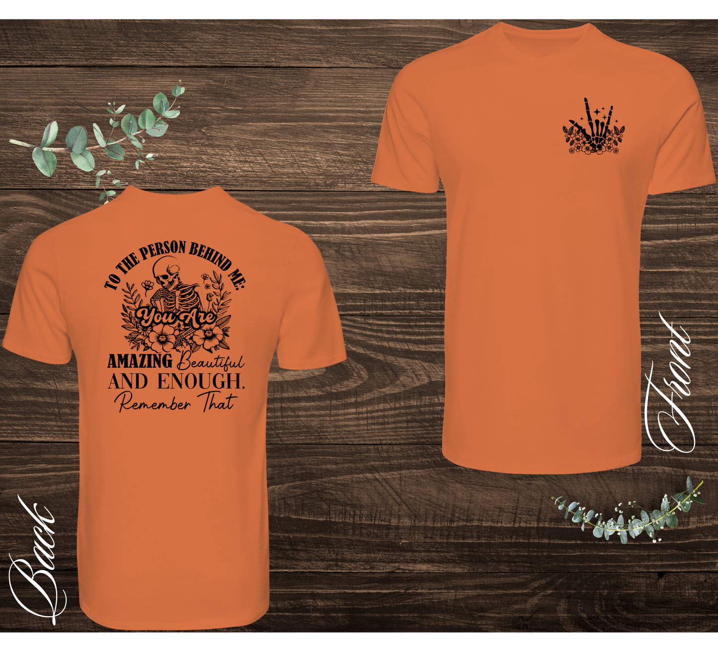 Person Behind Me Skeleton Tee