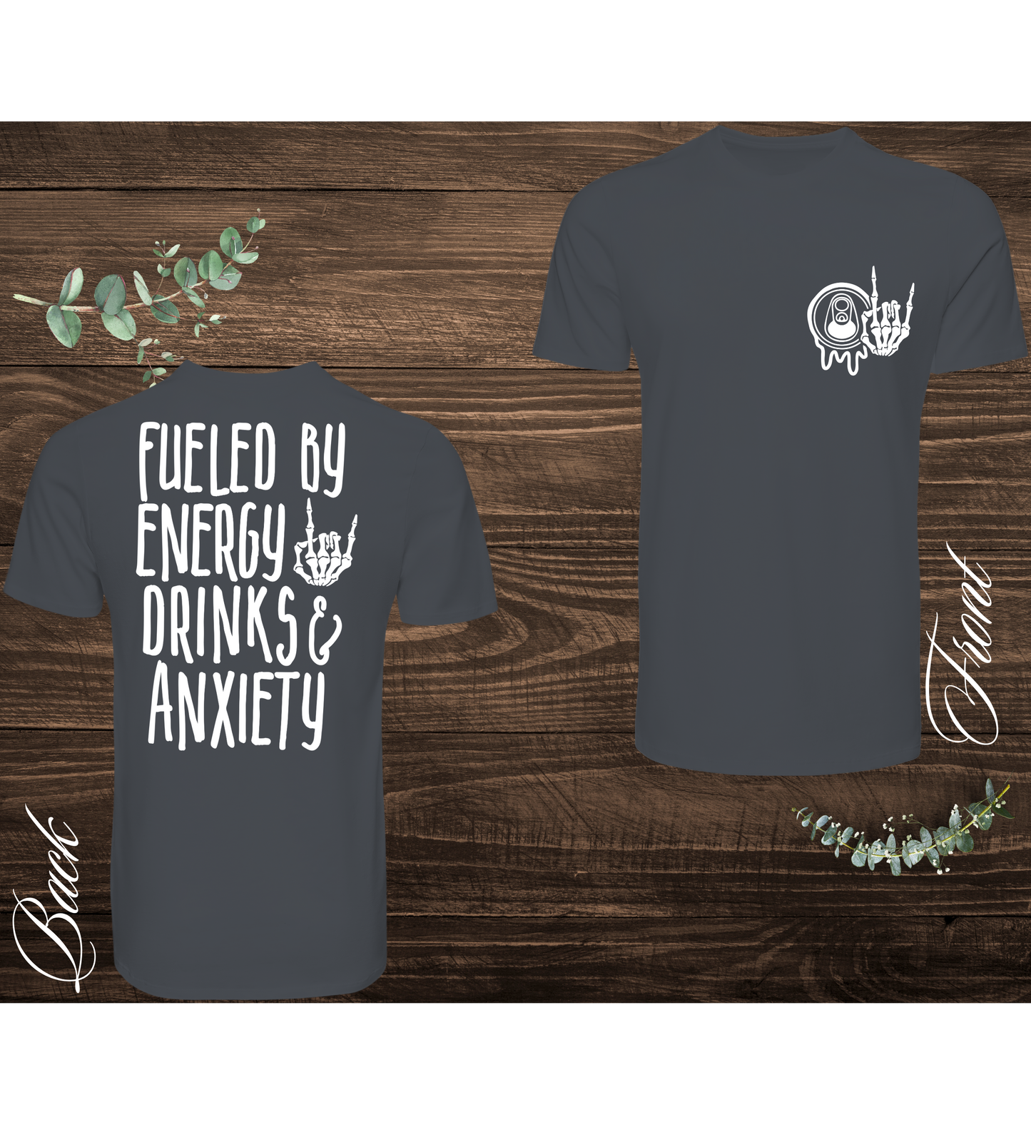 Energy Drinks & Anxiety Tee
