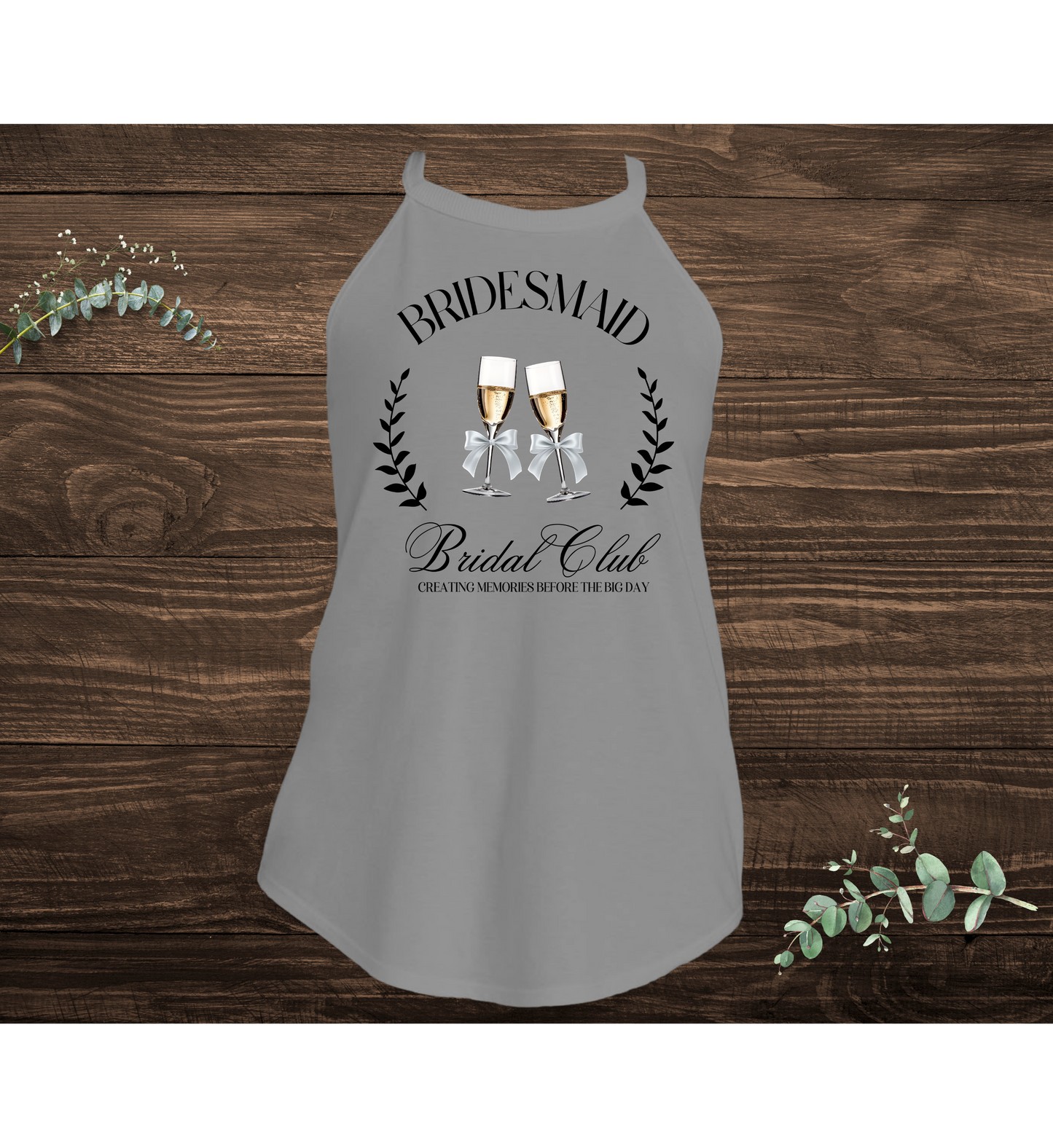 Bridesmaid Bridal Club Tank