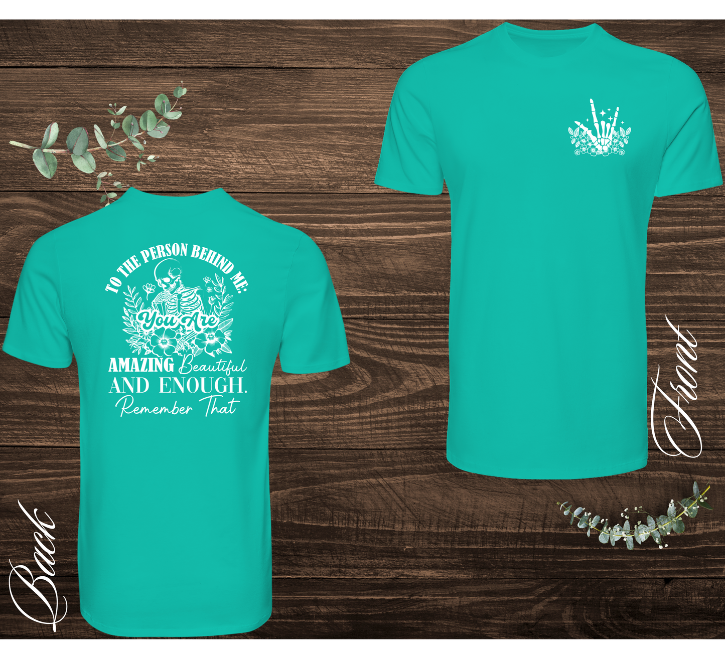 Person Behind Me Skeleton Tee