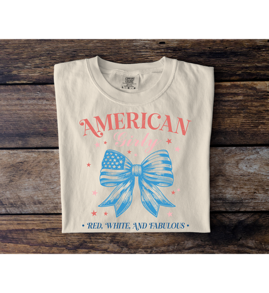 Red White And Fabulous Tee