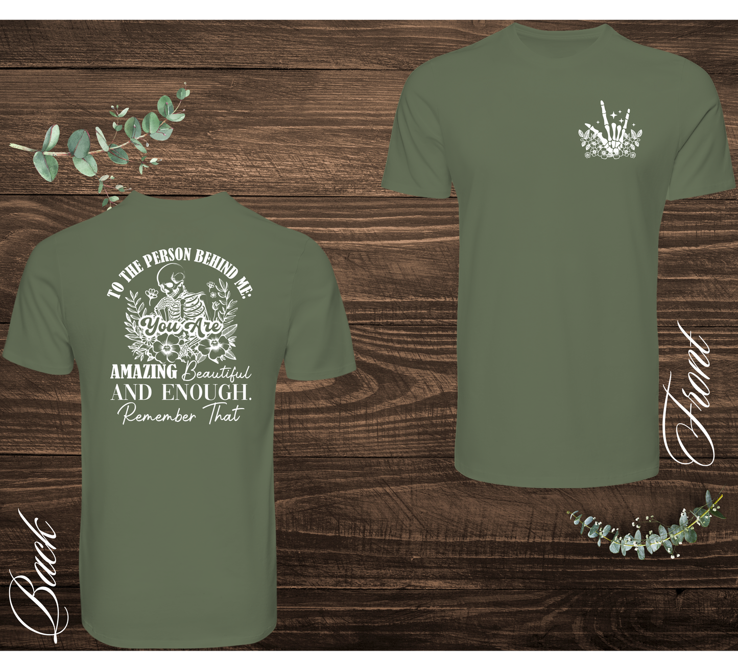 Person Behind Me Skeleton Tee