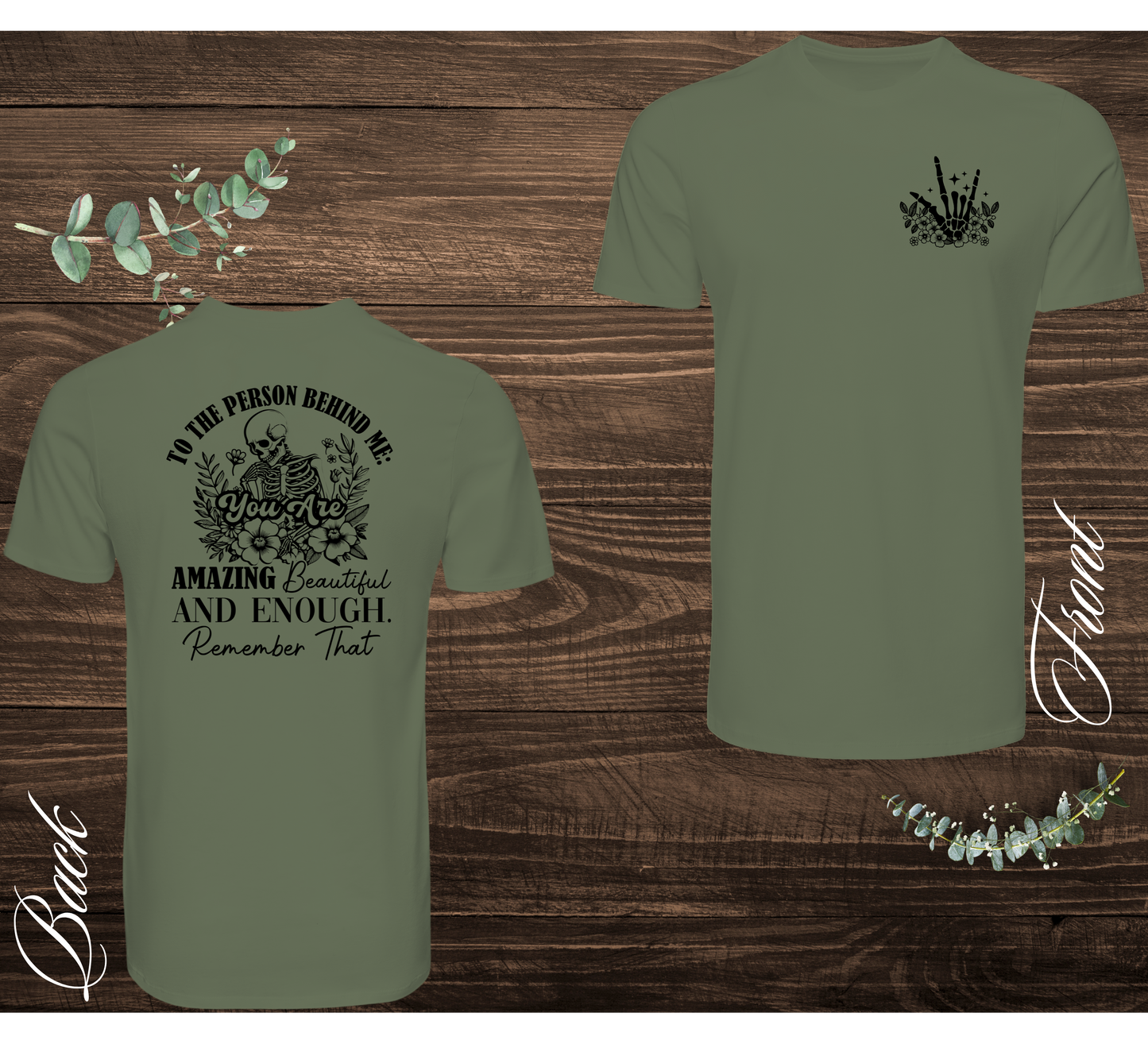 Person Behind Me Skeleton Tee