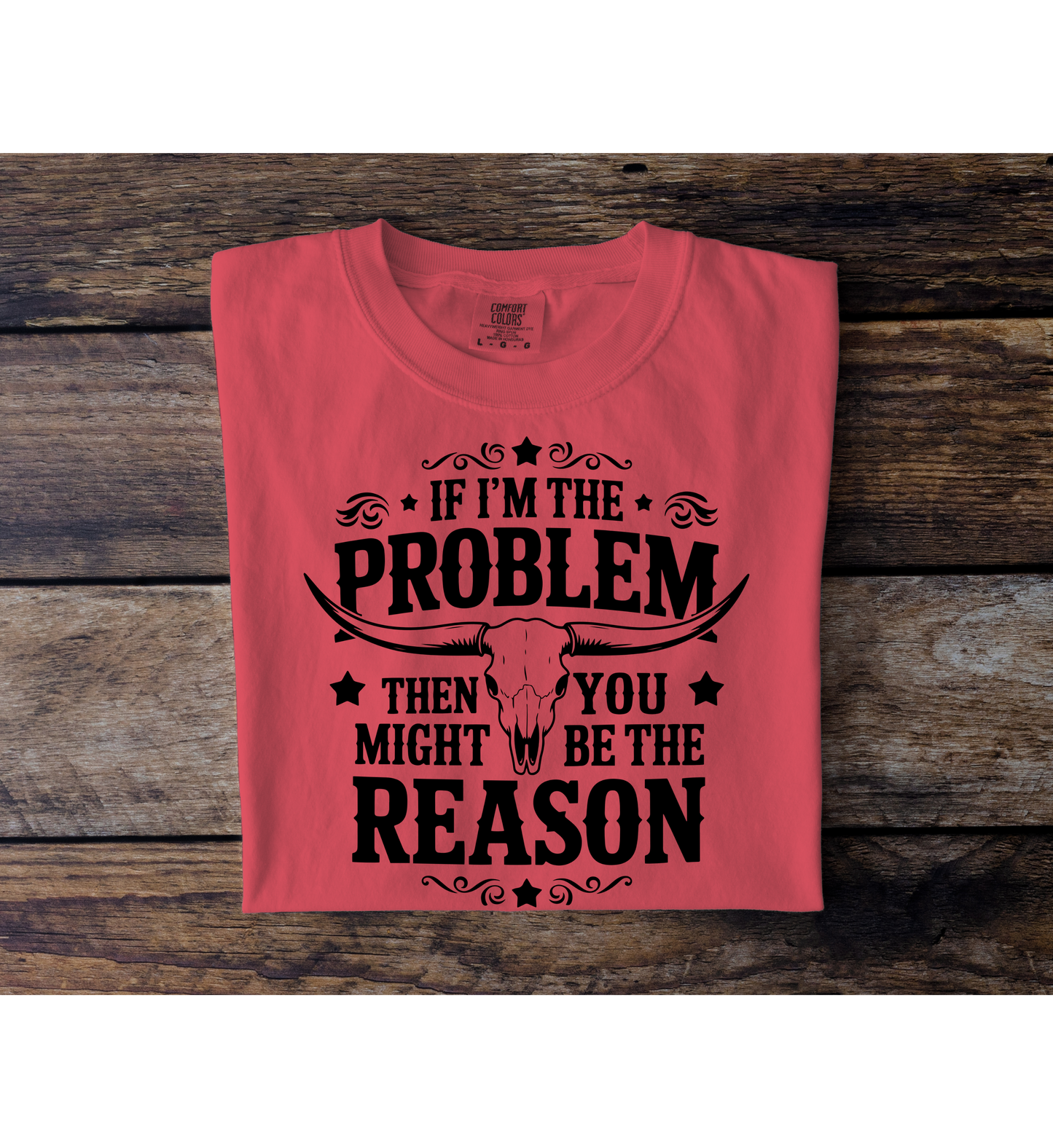 If I'm The Problem Tee