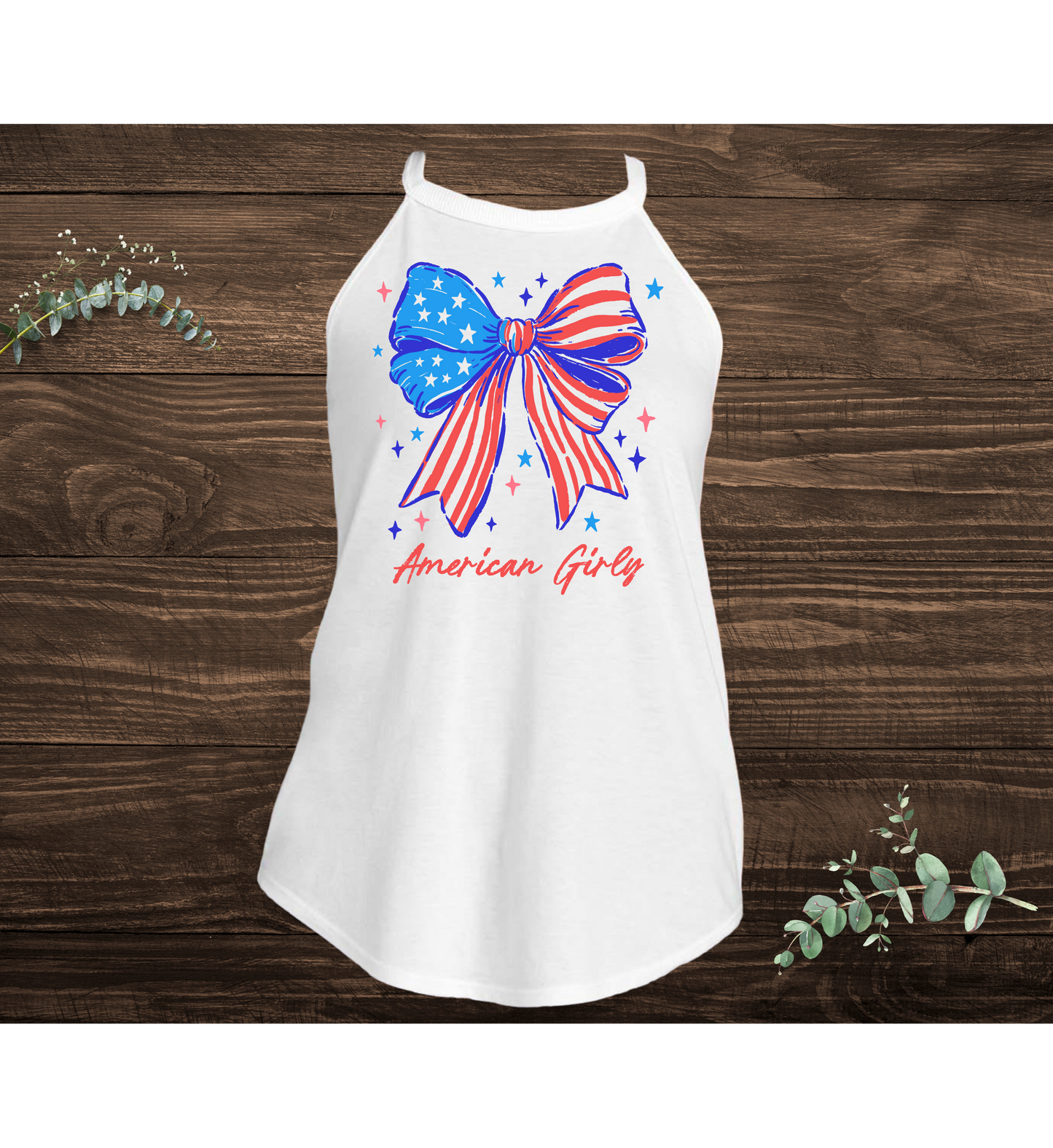 American Girls Bow Tank