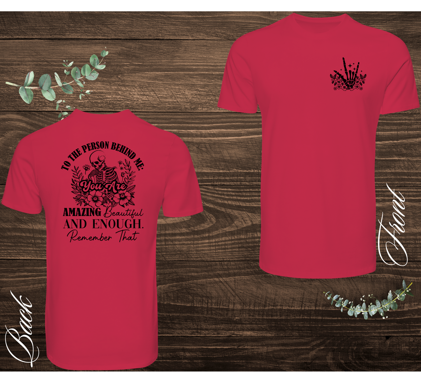 Person Behind Me Skeleton Tee